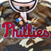 NWT Mens Philadelphia Phillies PRO STANDARD Embroidered 3-Patch CAMO Shirt-LARGE