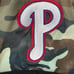 NWT Mens Philadelphia Phillies PRO STANDARD Embroidered 3-Patch CAMO Shirt-LARGE