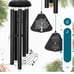 (Set of 3) 33 inch memorial wind chimes