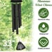 (Set of 3) 33 inch memorial wind chimes