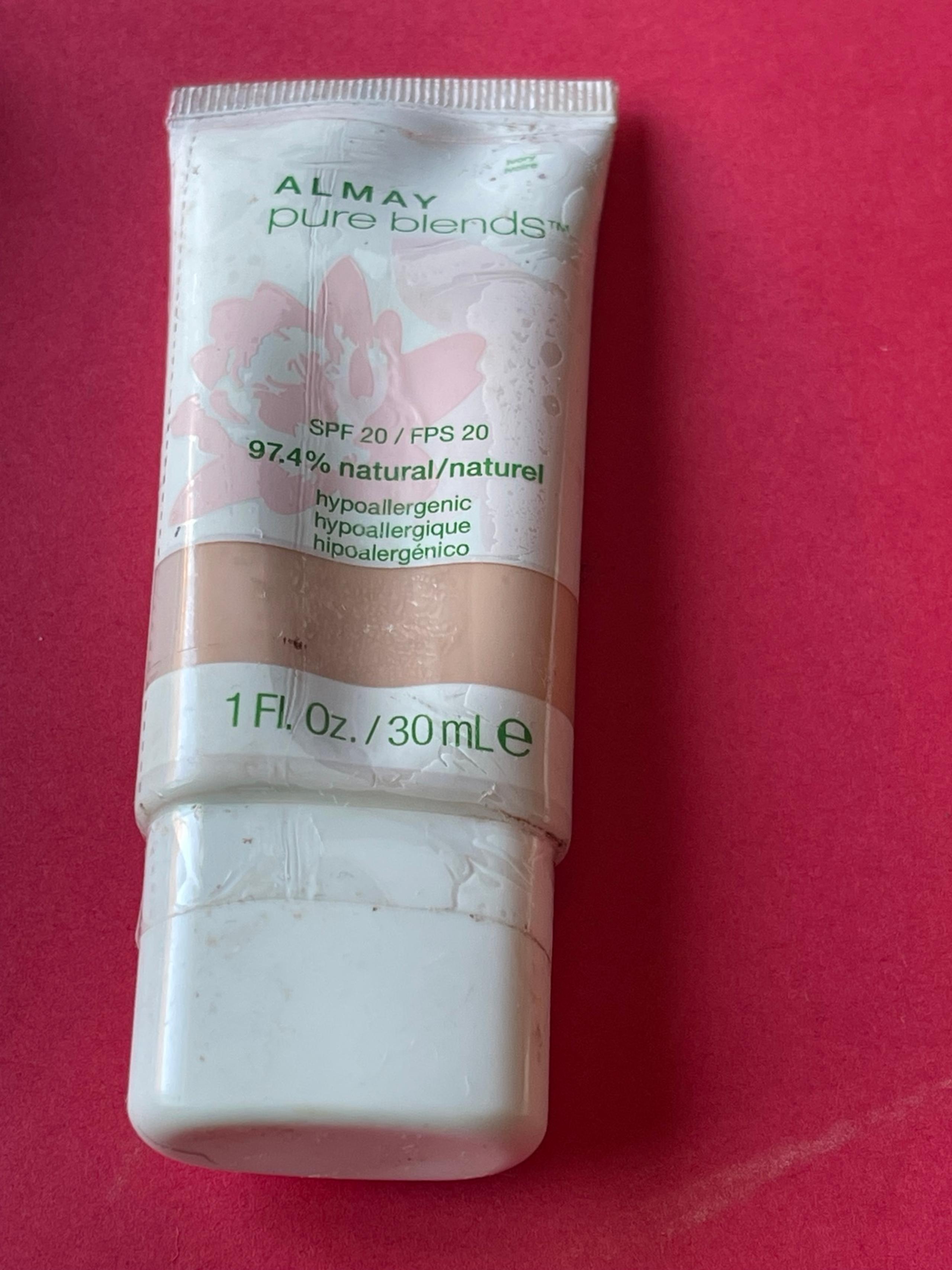 almay pure blends natural ivory