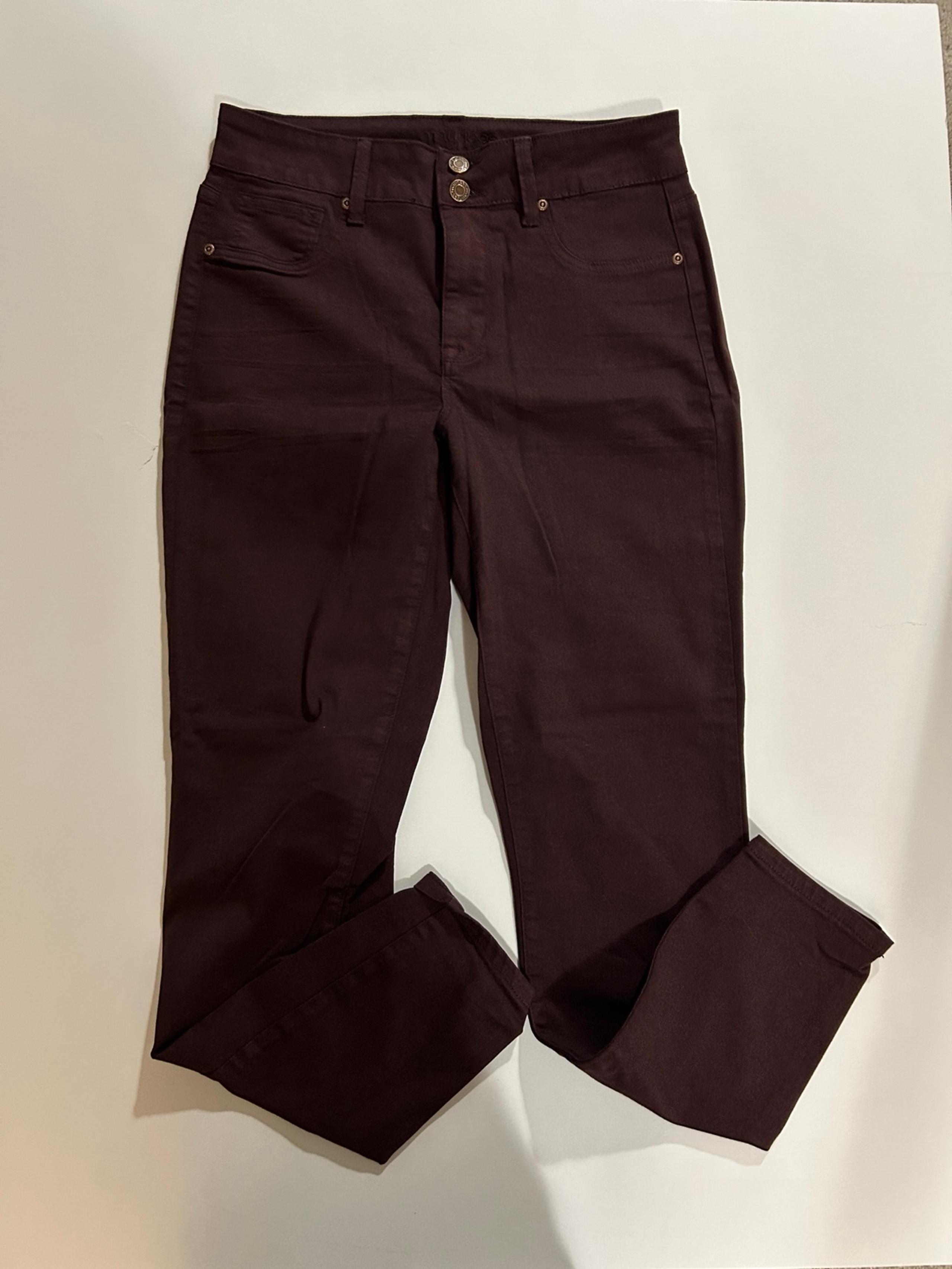 Maurice’s Burgundy Women’s Skinny Jean Size Medium Regular - Maurices