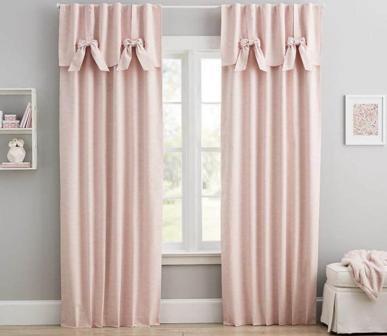 Pottery barn kids curtains