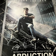 ABDUCTION theater poster signed