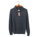 NWT Duluth Trading Co Men's High Neck Infantry Ribbed Sweater Navy Blue M