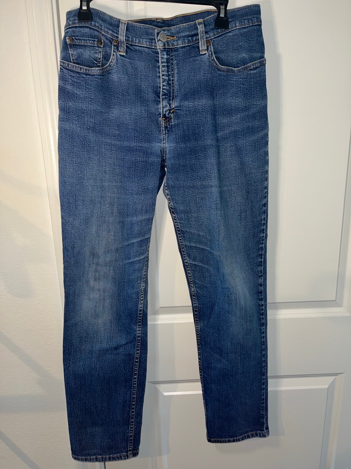 Levi Strauss & Co 510 Lower Rise Slim Fit Straight Leg Denim Women’s Jeans Sz 14