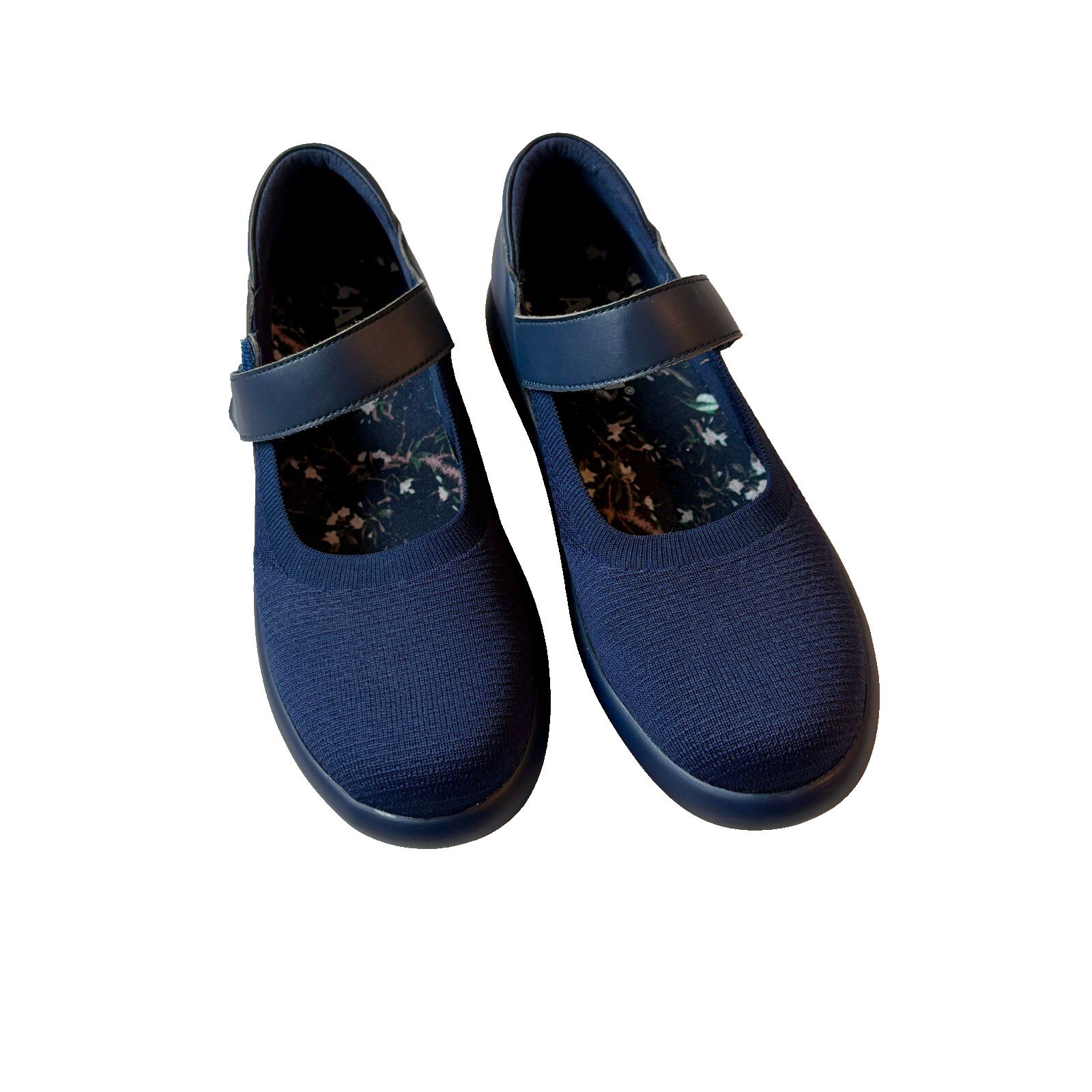 Alegria Women's Olivia Mary Jane Comfort Nursing Shoes Navy Blue Size 38