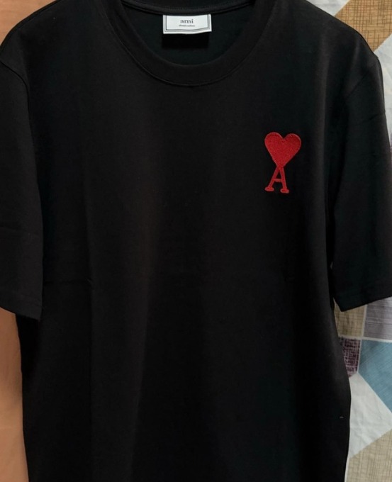 shirt black Ami Paris