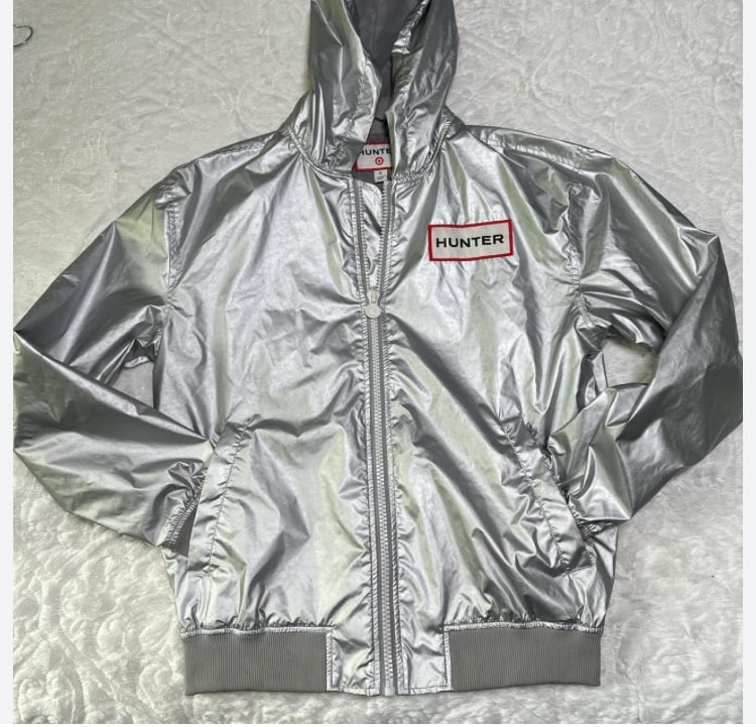 Xl Hunter windbreaker silver
