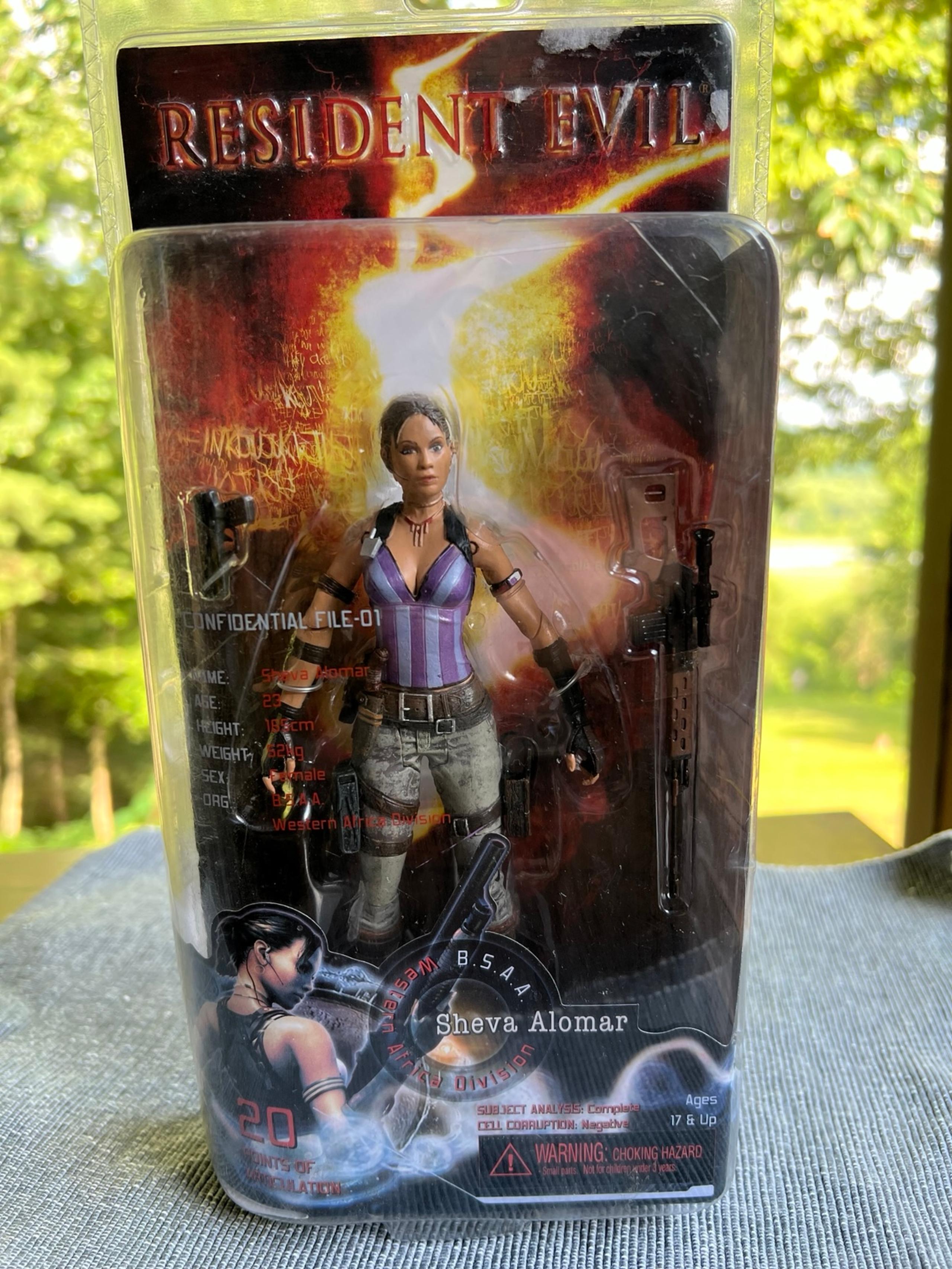 Original Capcom Resident Evil Sheva Alomar Action Figure New in Box/Case