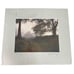 John David Geery Morning Fog Rustic Barn Matted Photo Print Signed
