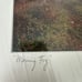 John David Geery Morning Fog Rustic Barn Matted Photo Print Signed