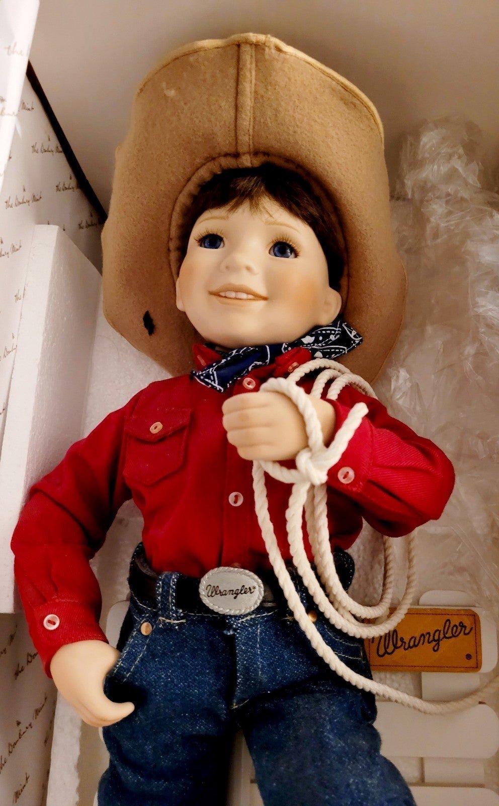 NIB LUKE THE WRANGLER THE DOLL