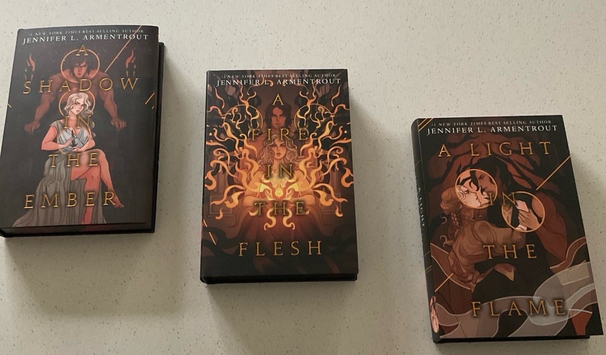 Flesh and Fire series by JLA Bookish Box Edition