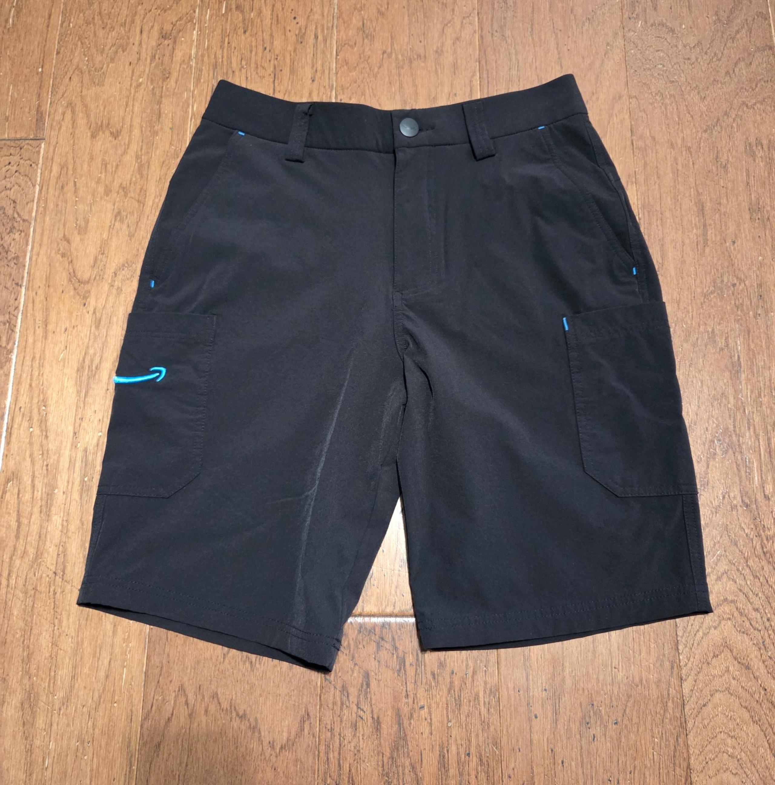 Amazon Shorts Mens Small 30 Black Luly Yang Cargo Pocket Working Driver Delivery