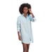 FRANK AND EILEEN - MARY CLASSIC SHIRTDRESS IN CLASSIC BLUE TATTERED WASH LARGE