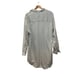 FRANK AND EILEEN - MARY CLASSIC SHIRTDRESS IN CLASSIC BLUE TATTERED WASH LARGE
