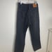 Levis 550 Jeans Men 36 x 34 Black Dark Wash Regular Straight Denim Red Tab Marl