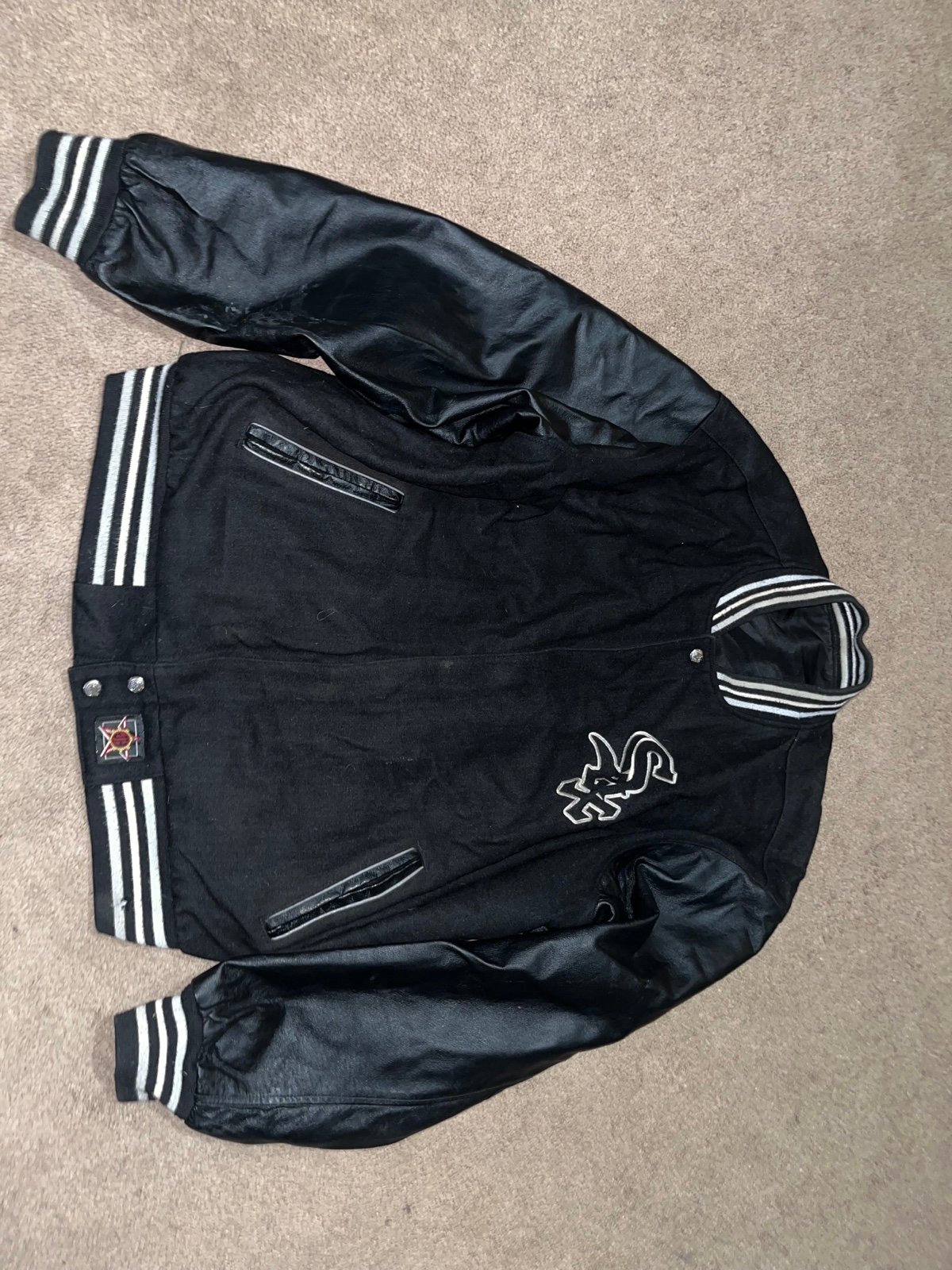 Vintage jeff Hamilton whitesox jacket