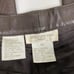 Vintage brown leather pants