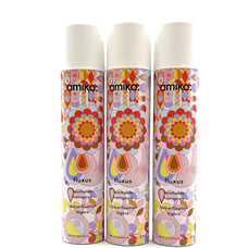 Amika Fluxus Touchable Hairspray 8.2 oz - 3 Pack