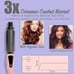 Heated Styling/Curling Iron Brush | 3-in-1 Ceramic 1 inch Ionic Hair Curler
