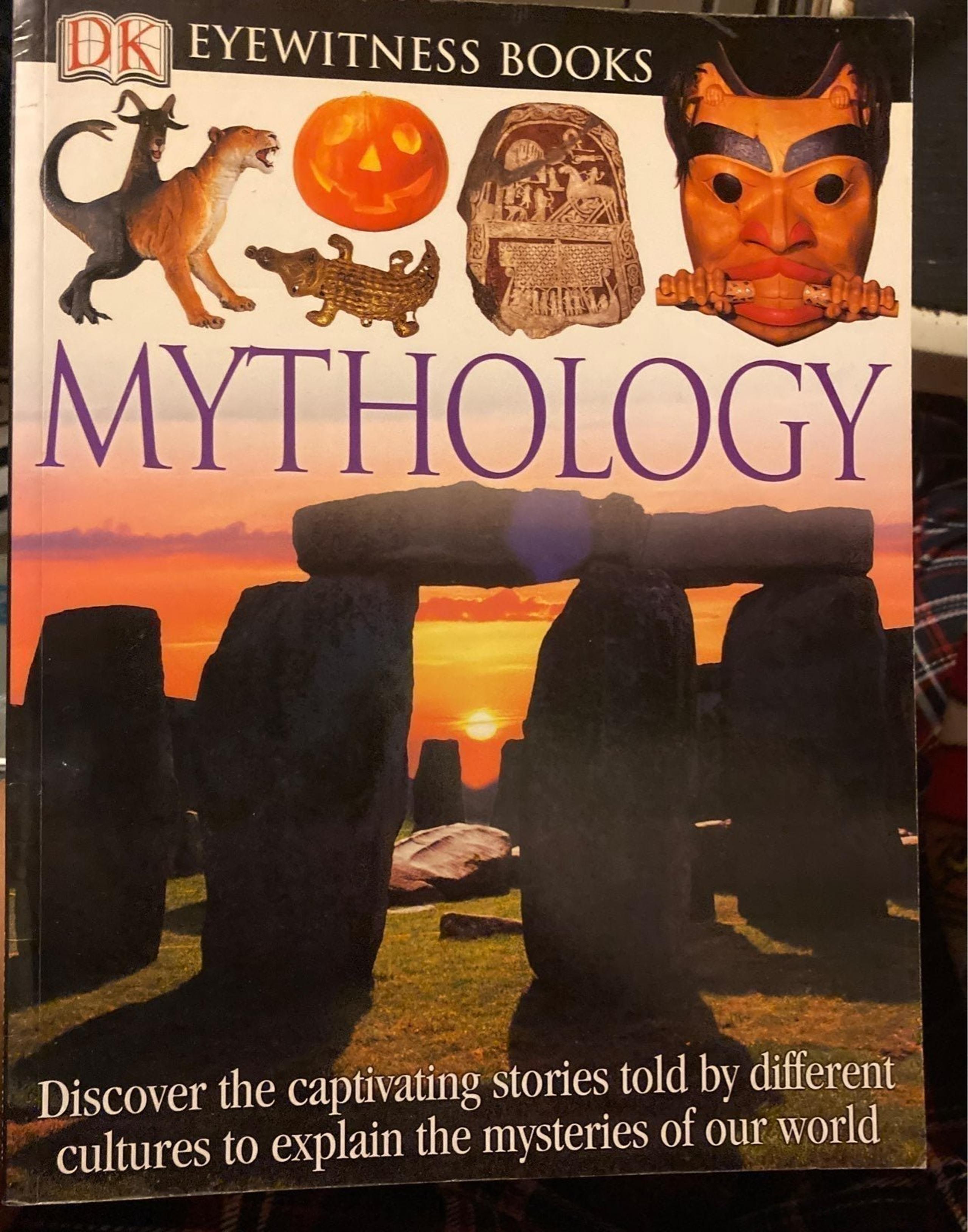 Eyewitness Mythology Book (Hardcover Edition)
