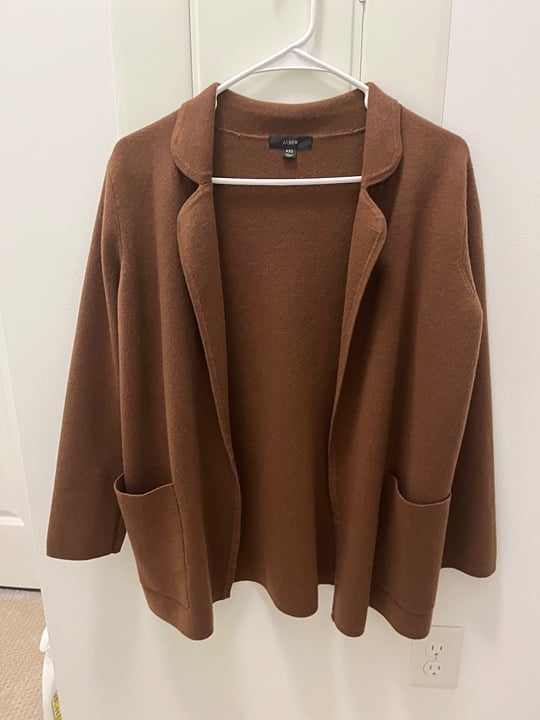J. Crew sweater blazer XXS