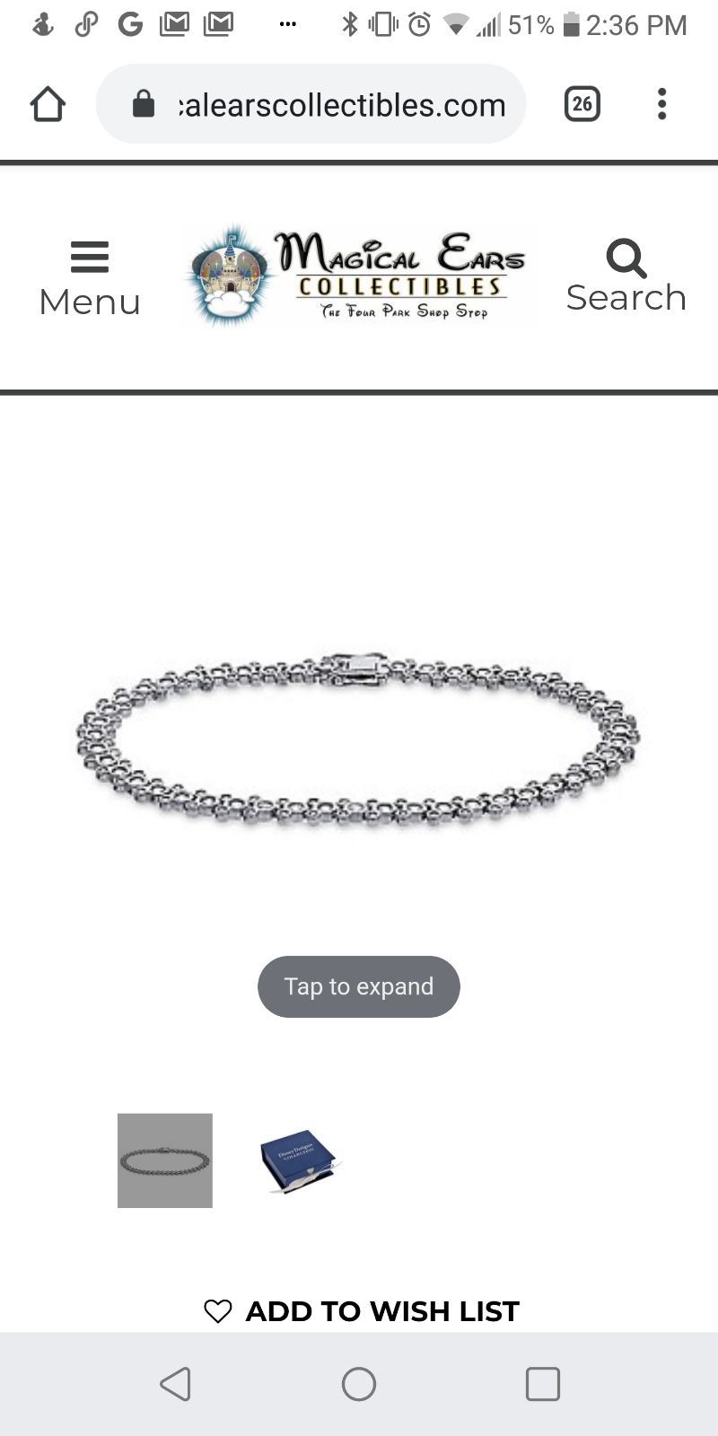 Disney Designer Cubic Zirconia Mickey