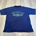 Michigan K.I. Sawyer A.F.D vintage tee shirt. Navy Blue. Size XXL