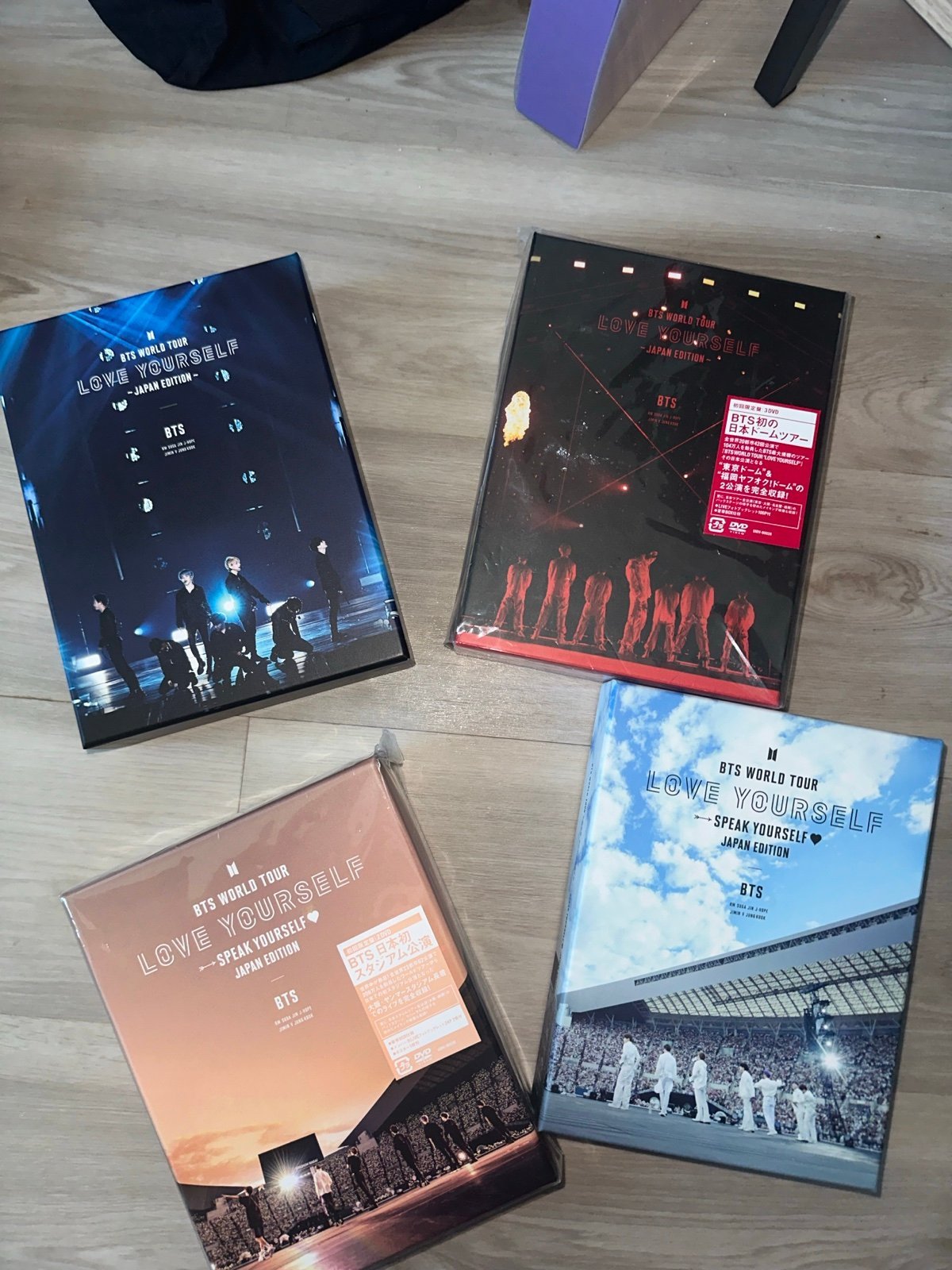 BTS DVD & Blu Rays Love Your Self Japan Edition