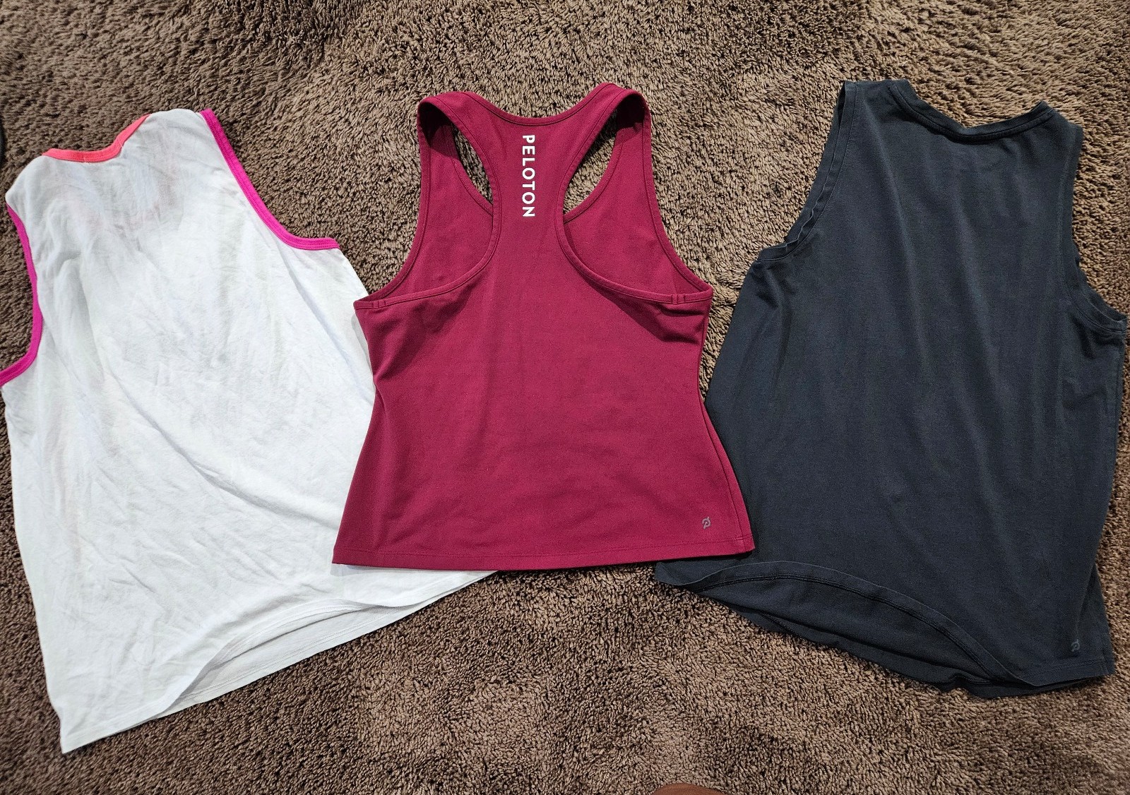 Peloton bundle Lot (3) Tanks tops GUC