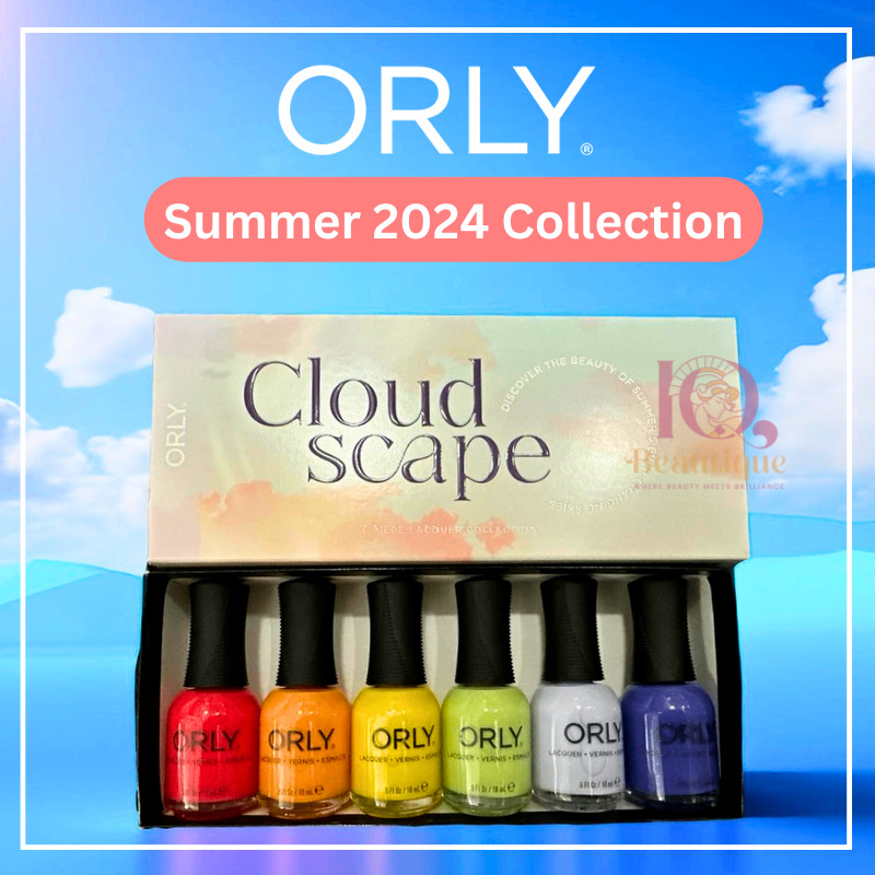 Orly Nail Lacquer Cloudscape Summer 2024 NEW COLLECTION 6pcs