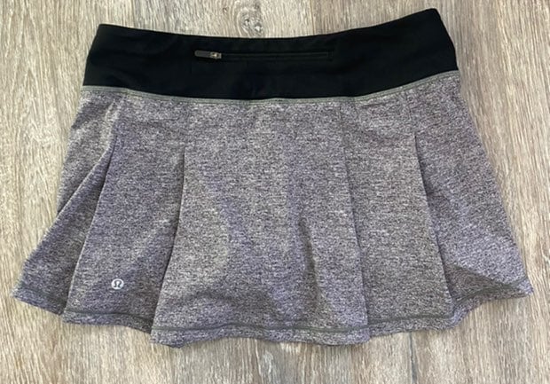 Lululemon pace revival mini skirt