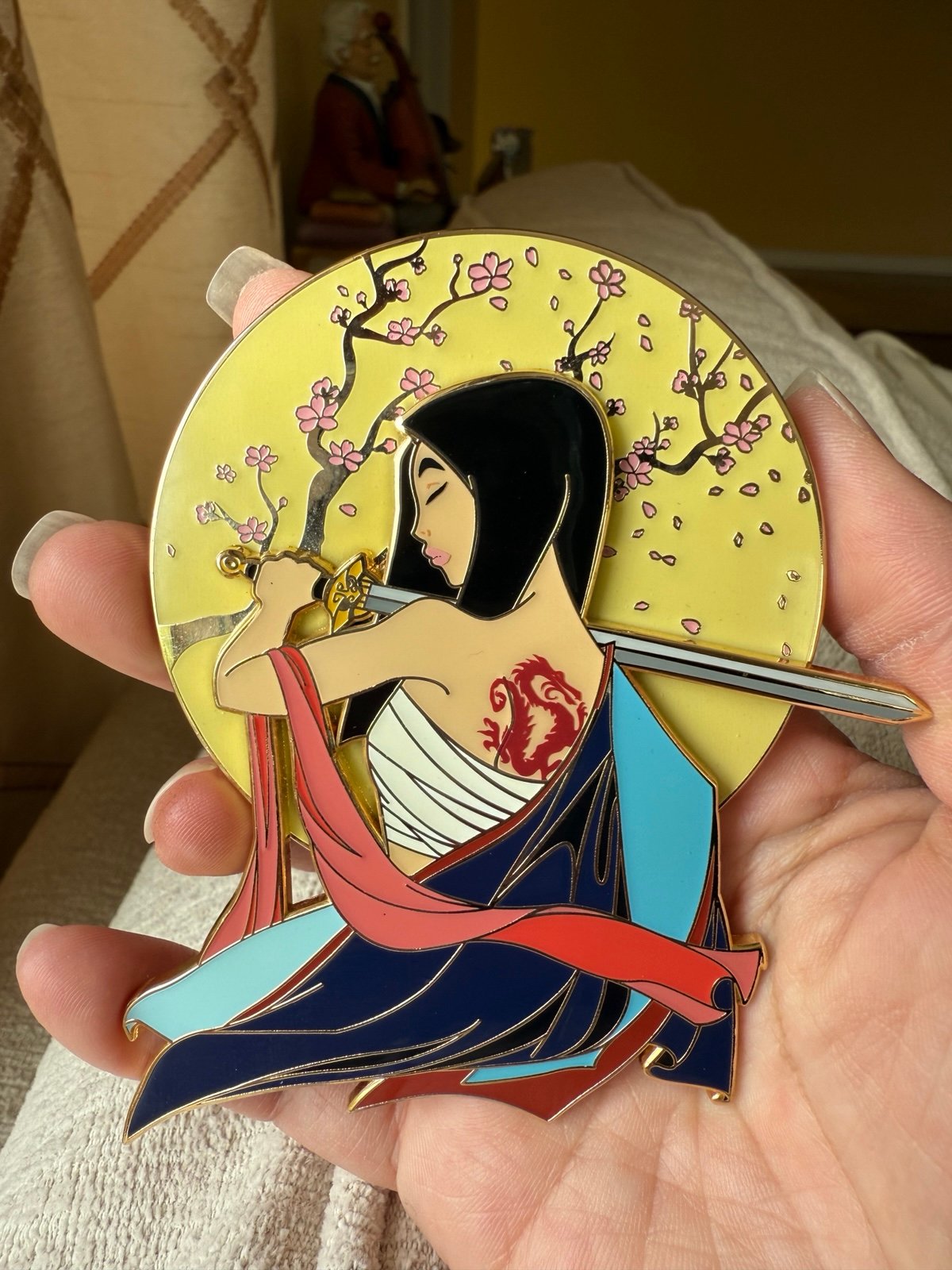 Dark Side of the Moon Mulan Fantasy Pin