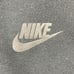 Nike Hoodie Women Medium Faded Black Tech Fleece Cover Cape Jacket Zip Thumbhole