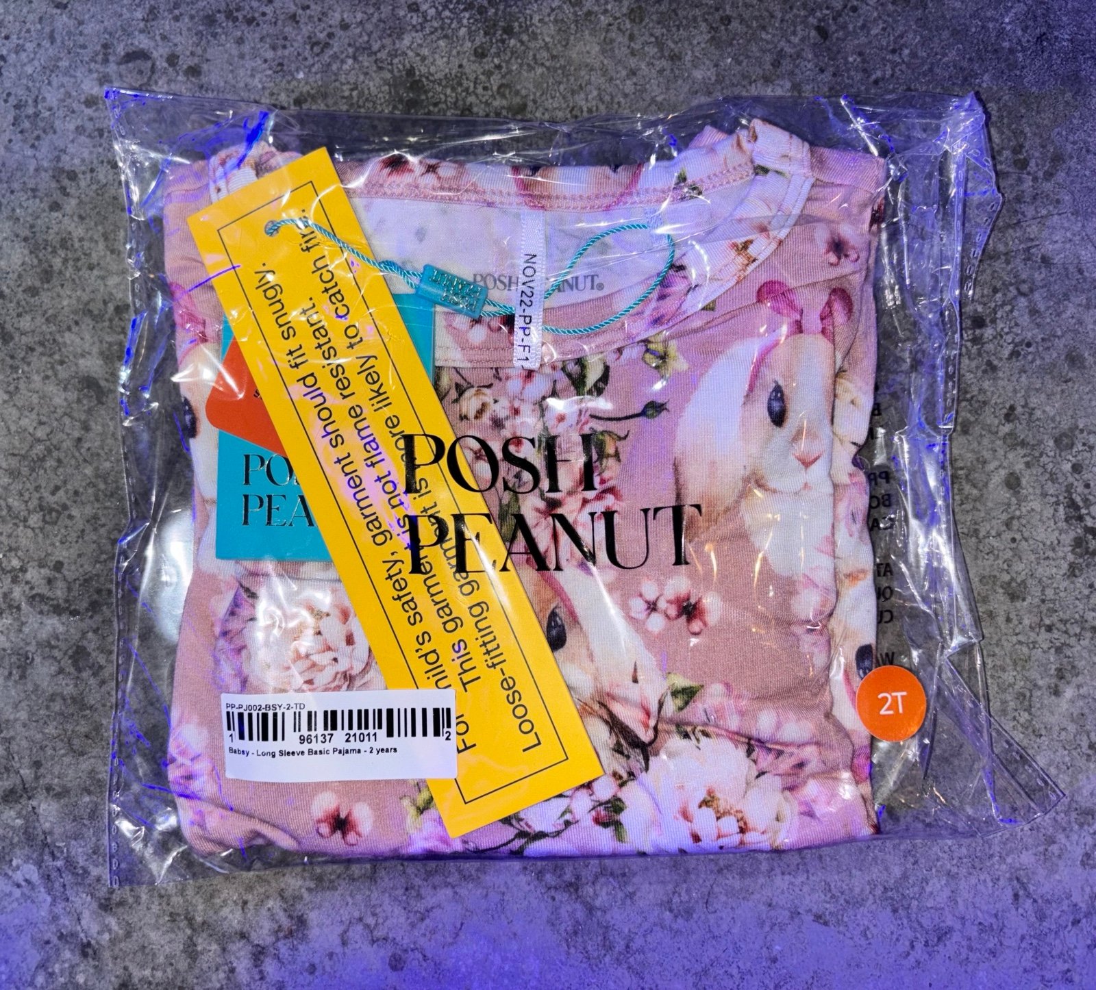 Posh Peanut Babsy Easter 2-PC pajamas 2T