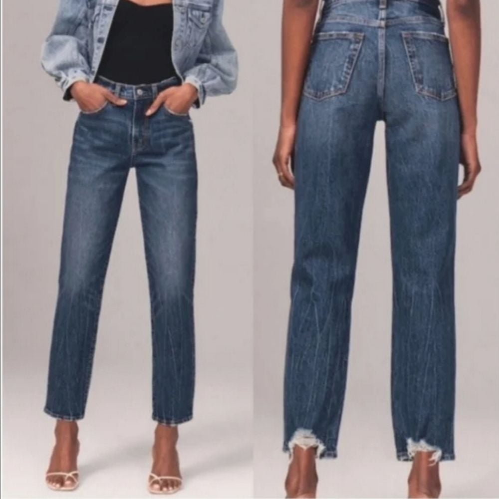 Abercrombie & Fitch The Boyfriend Mid Rise Jeans size 26