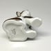 Vintage Rosenthal Figurine Brown & White Sitting Kitten, Germany
