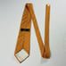 Brooks Brothers 346 Tie Men's Foulard Geometric Orange Yellow Saliboats Silk USA