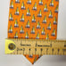 Brooks Brothers 346 Tie Men's Foulard Geometric Orange Yellow Saliboats Silk USA