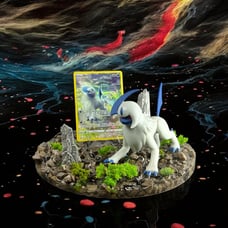 Pokemon Card Display Premium Collectible Piece - TCG Holder Stand - Absol