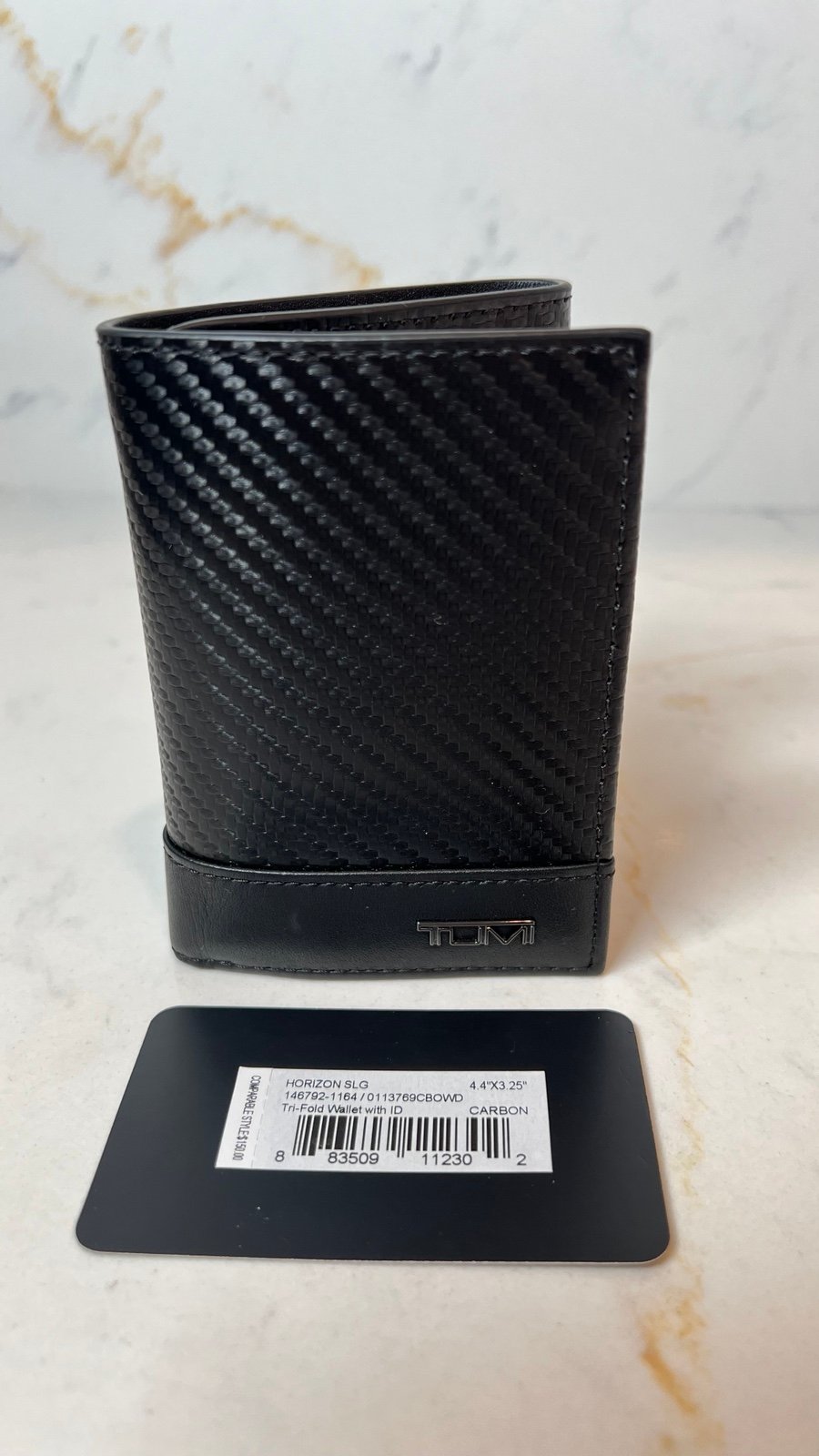 Tumi Horizon Tri Fold Wallet with ID Case