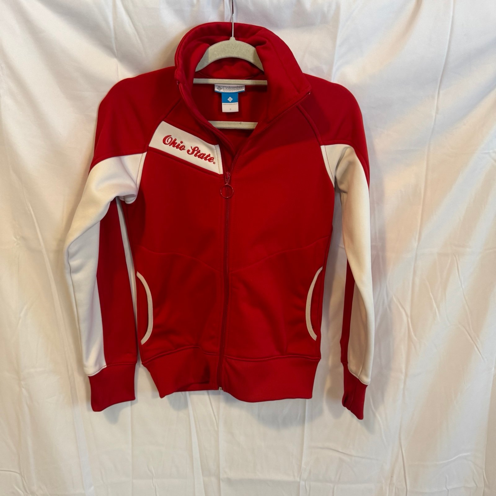 Columbia Ohio State Women’s Small Zip Up Jacket