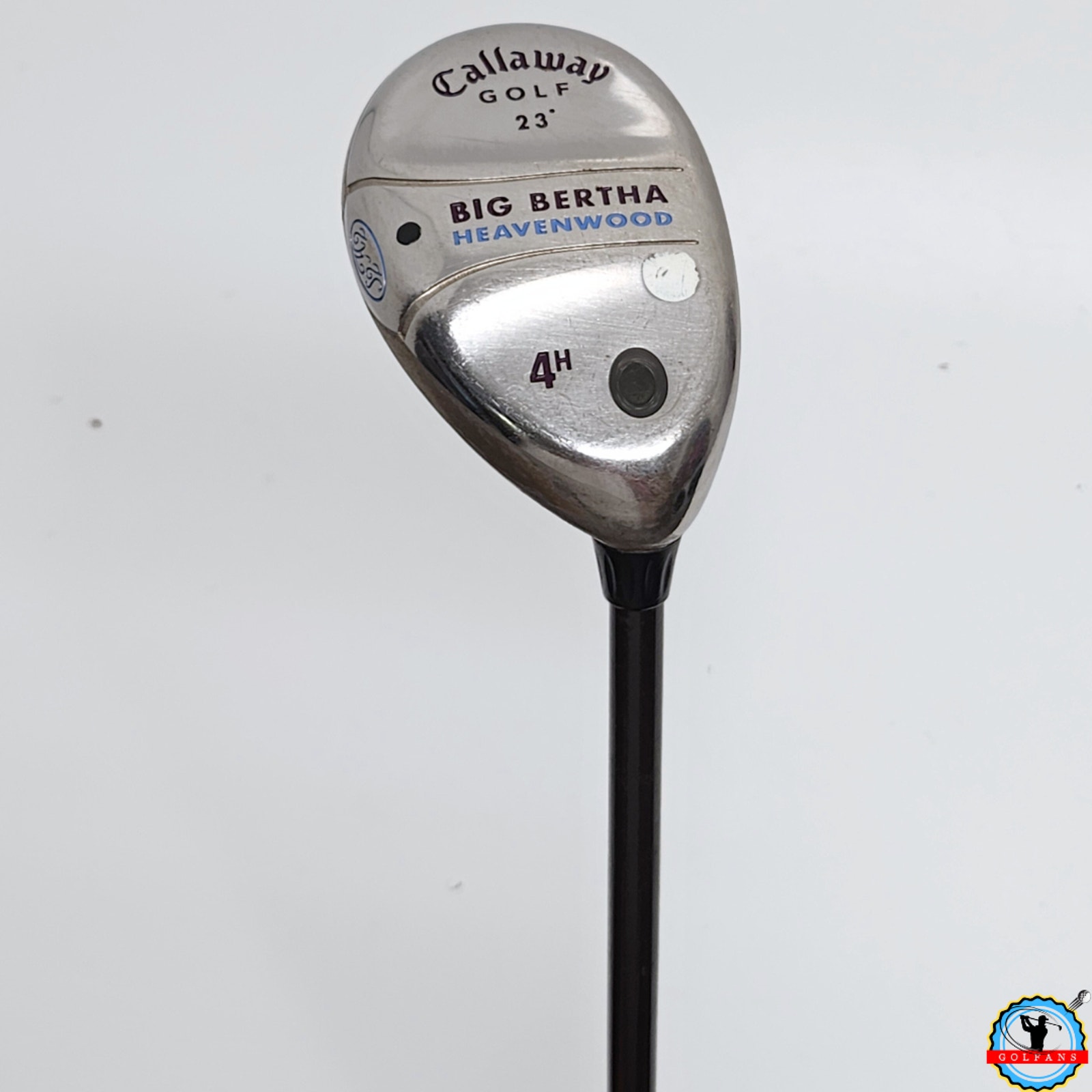 Callaway Big Bertha Heavenwood 4 Hybrid 23º With 55 Gems W Shafts RH 39.5 Fair
