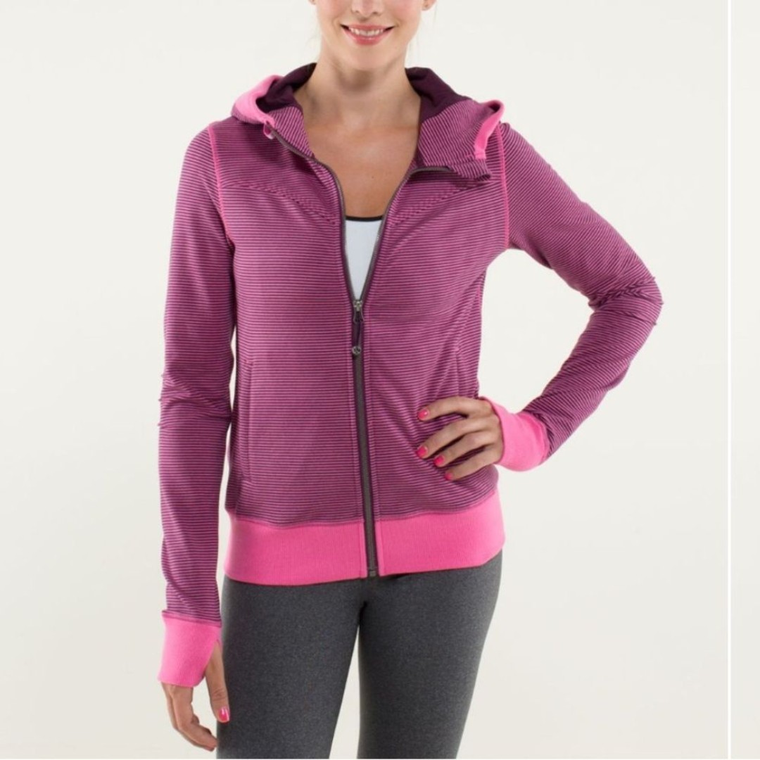 LuluLemon Pink Stretch hoodie