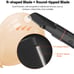 4 in 1 Groin & Body Hair Trimmer for Men, Waterproof Ball Hair Trimmer, Electric