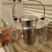 VIVA BJORN TEAPOT WITH INFUSER & 4 DOUBLE WALLED EXPRESSO GLASSES BOROSILICATE