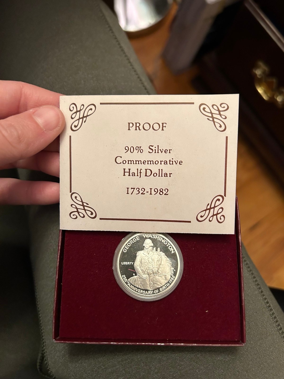Silver Commemorative Half Dollar 1982