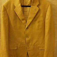 Vintage Faconnable Silk/Linen/Wool 3 Button Blazer Sz 43